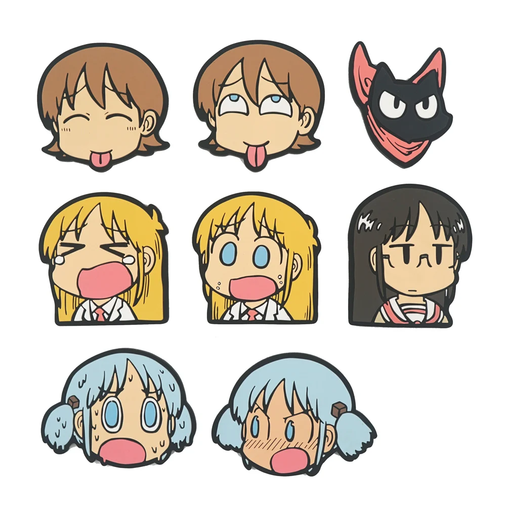 Nichijou - My Ordinary Life Anime Sakamoto Naganohara Mio Minakami Mai Shinonome Hakase Fridge Magnets Toys Gift