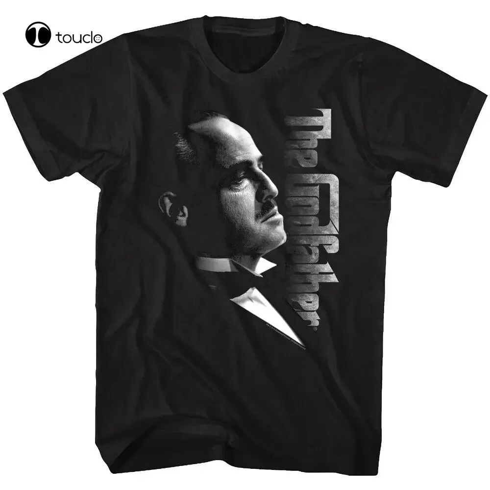 Godfather Don Vito Corleone Profile Men'S T Shirt Marlon Brando Vintage Mafia Tee Shirt