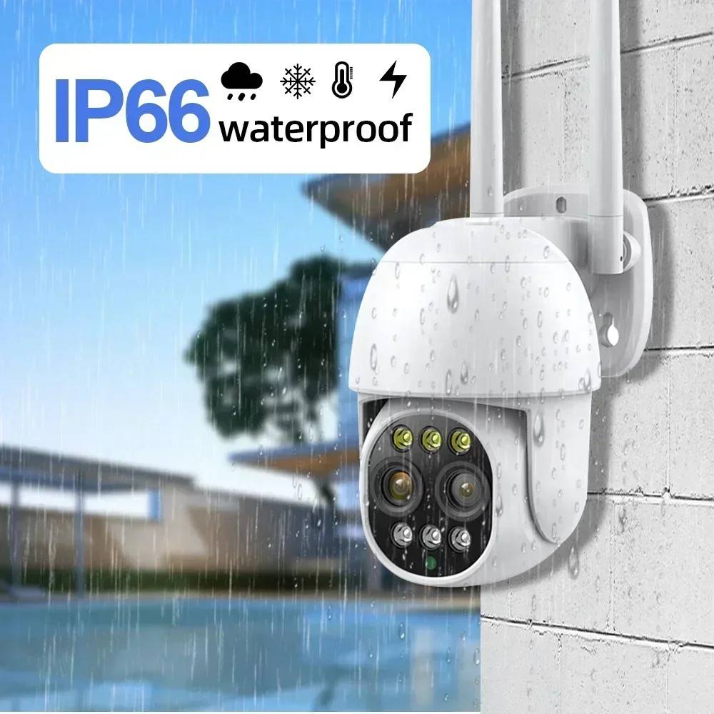 8MP Outdoor WiFi CCTV Camera 10X Zoom Security System Kit 16CH NVR Recorder Set P2P Wireless IP Camera Video Surveillance System