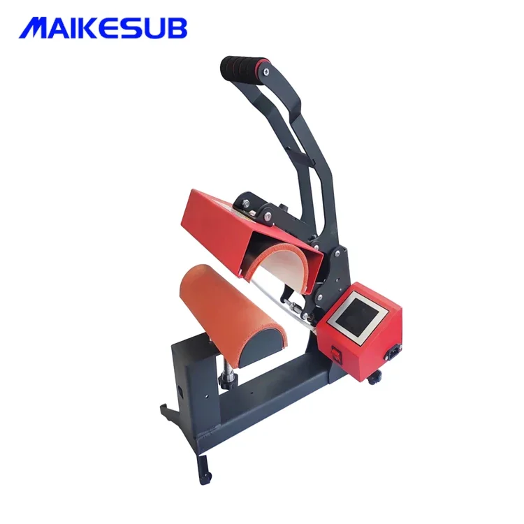 Maikesub Sublimation 3D Soccer Shin Guards machine heat press kneepad machine