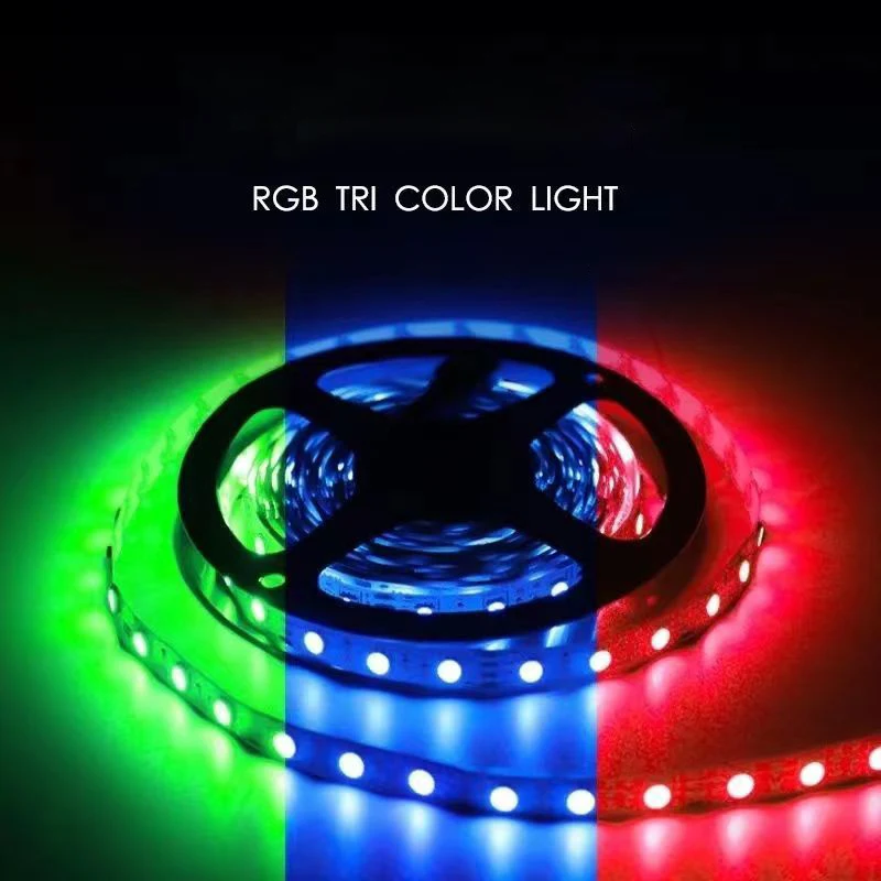 2835 10M LED Lights Strip 24 Key IR Remote Control Podświetlenie TV Light Belt Elastyczne oświetlenie szafki do wystroju domu DIY