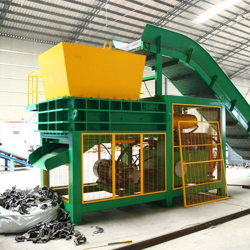 الخردة المعدنية التجارية الألومنيوم محرك كسارة الحجر كسارة خط التجميع، حصاة، خام، الخرسانة #4