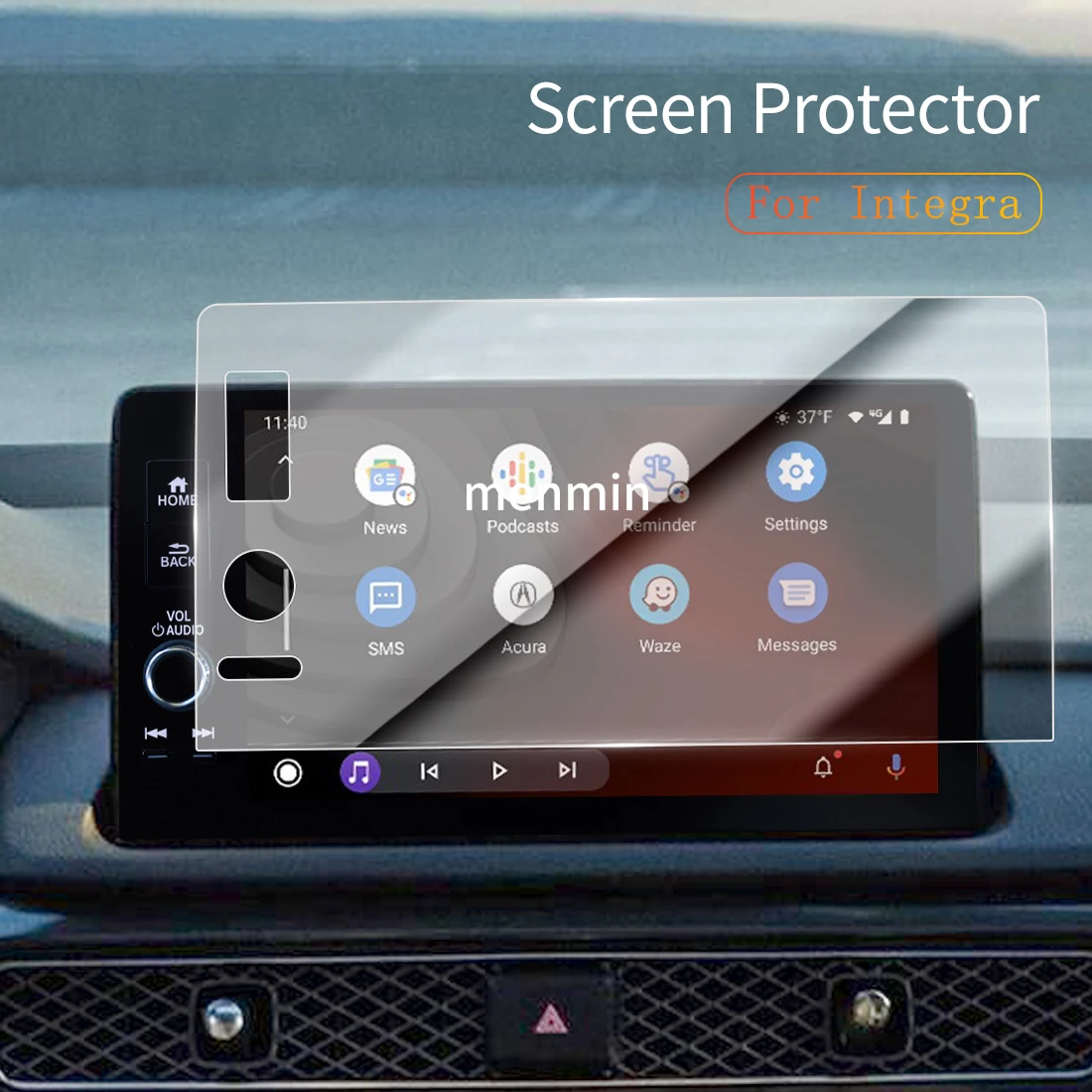

Car Stickers Carplay Digital DisplayScreen Protector Tempered Glass Protective Film Vehicle Accessories For Acura Integra 2024