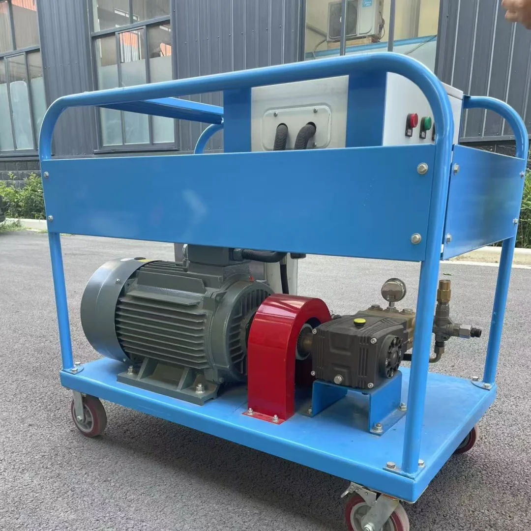 Industrial High Pressure Water Jetting Machine | Electric Powered Hydro Jet Cleaner