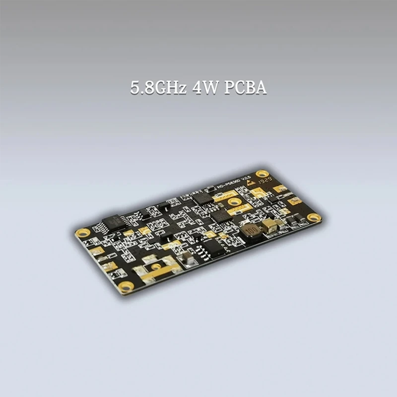 Amplificador de señal de 5,8 Ghz, pieza extensible de módulo inalámbrico RF, 4W, 36Dbm, PCBA para Dron, Wifi