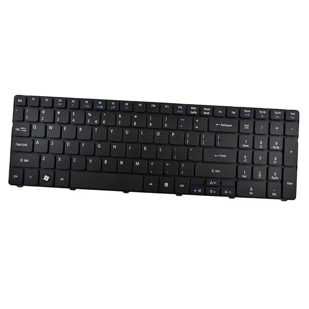 Claviers de remplacement pour ordinateur portable, en plastique, disposition américaine, pièce de réparation pour Acer Aspire 5742G 5740G 5742 5742Z