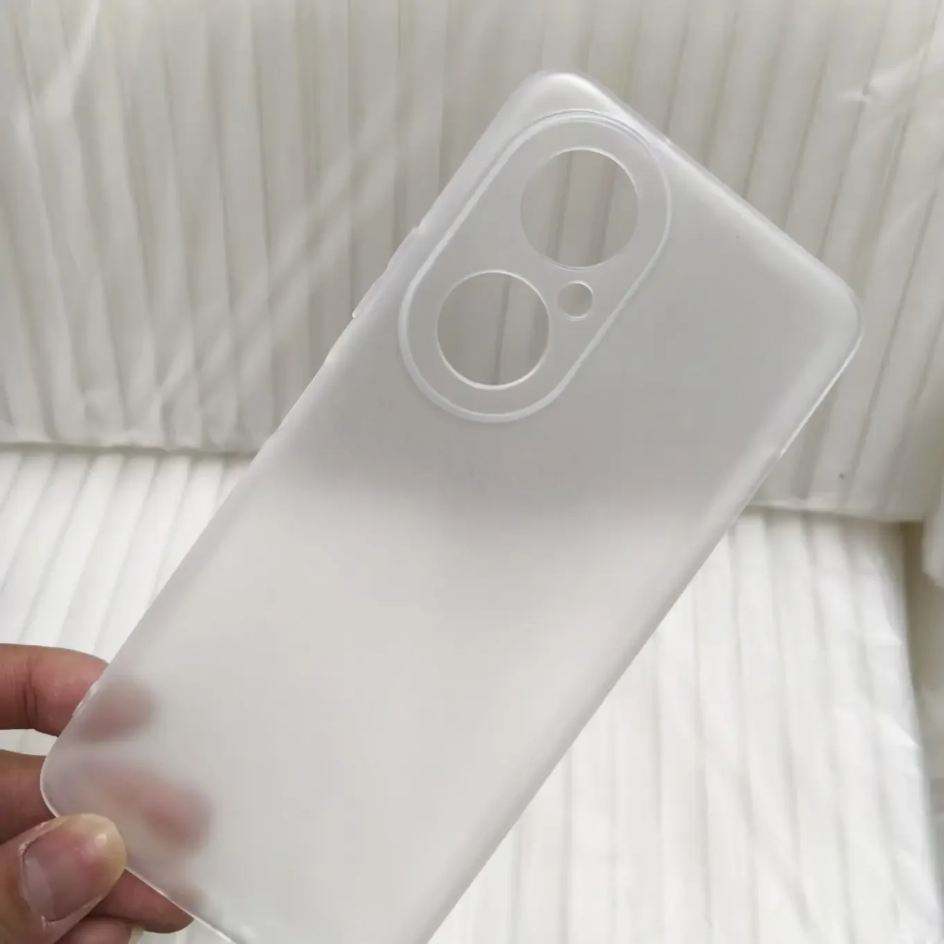 

Case For Huawei nova Y73 Simple Frosted Silicone TPUCover For Huawei nova Y73 5G Shockproof Bumper Funda