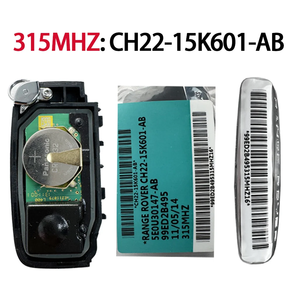 YOCASTY الأصلي BJ32-15K601-DB CH22-15K601-AB لاند روفر رينج روفر سبورت إيفوك رواج ل جاكوار XJ Xe XF مفتاح السيارة عن بعد