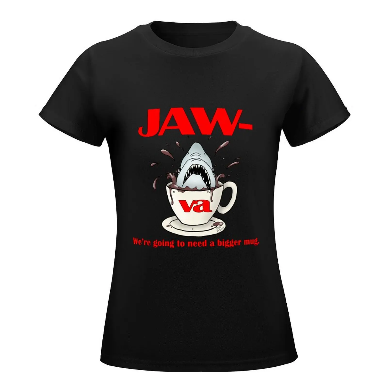 Jaw-va T-Shirt plus size tops cute clothes shirts graphic tees anime clothes t-shirts for Women cotton