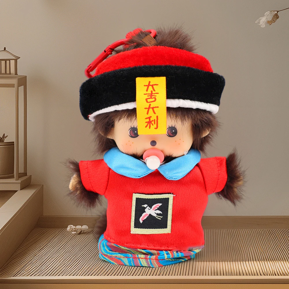 حقيبة قلادة دمى Chhichi الأصلية وملابس الأطفال مجموعة كاملة من أكياس قطيفة حلي معلقة دمية حبل اليد Bffs هدية دمية اللثة