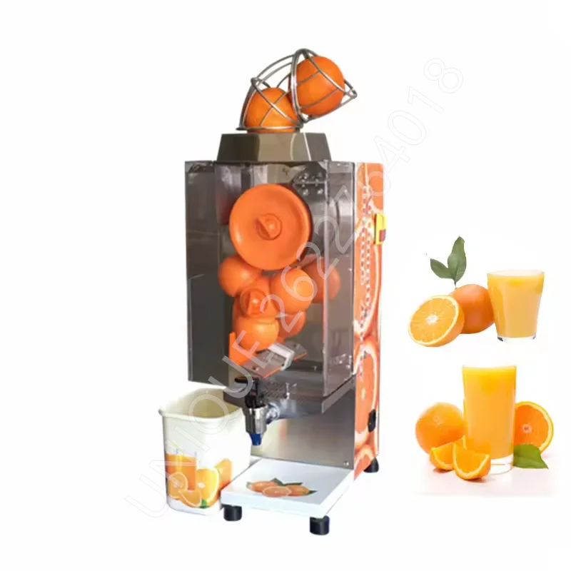 

Commercial Mini Tabletop Electric Orange Squeezer Food-Grade Material Orange Squeezing Juice Maker Cold Press Juicer Machine