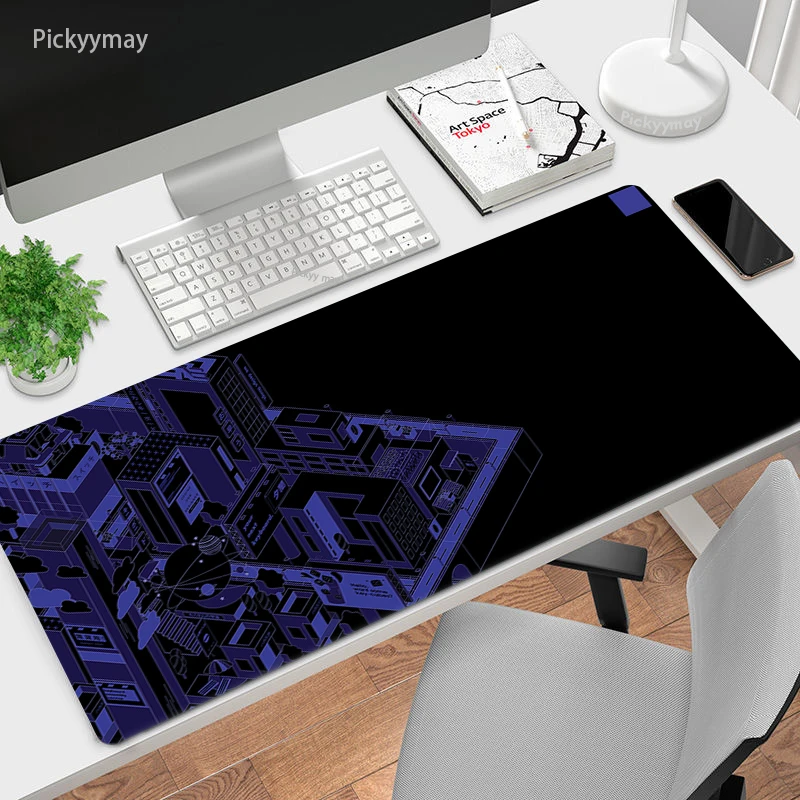 Utopia Gaming Maus Pad Tastatur Deskpad Mauspad Gamer Gabinete Pc Zubehör Computer Tisch Teppich Schreibtisch Matte Kunst Nicht-slip