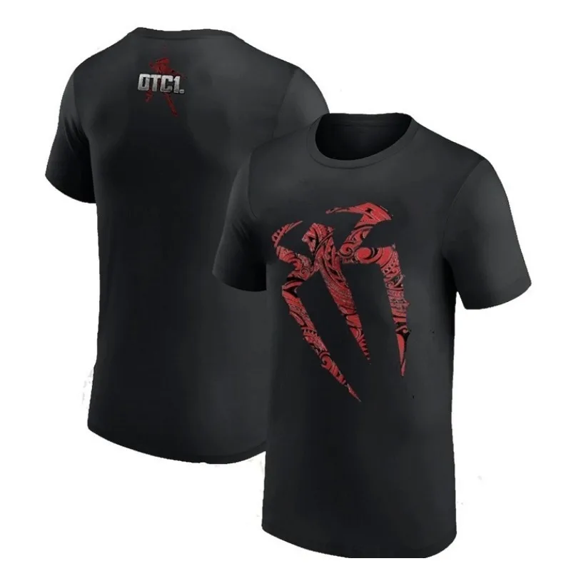 Roman Reigns Merch T-shirt Men Short Sleeve Tee Unisex Tops Clothes Causal Female Y2K Tops