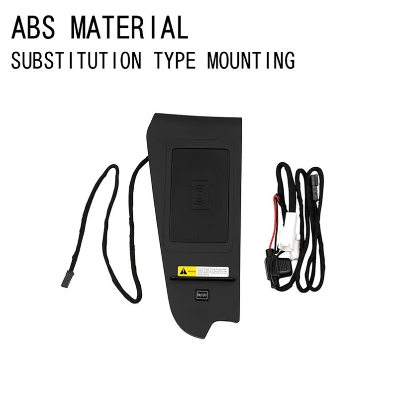 

Портативное автомобильное беспроводное зарядное устройство, панель центральной консоли, держатель для телефона, зарядная пластина для Toyota Voxy/Noah 90 Series 2022