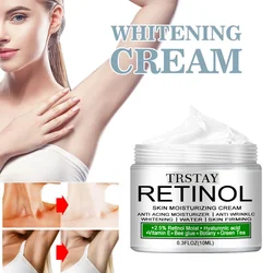 Clareamento do corpo creme axilas do joelho nádegas alvejante privado remover melanina pigmentação melhorar nutrir maçante iluminar cuidados com a pele