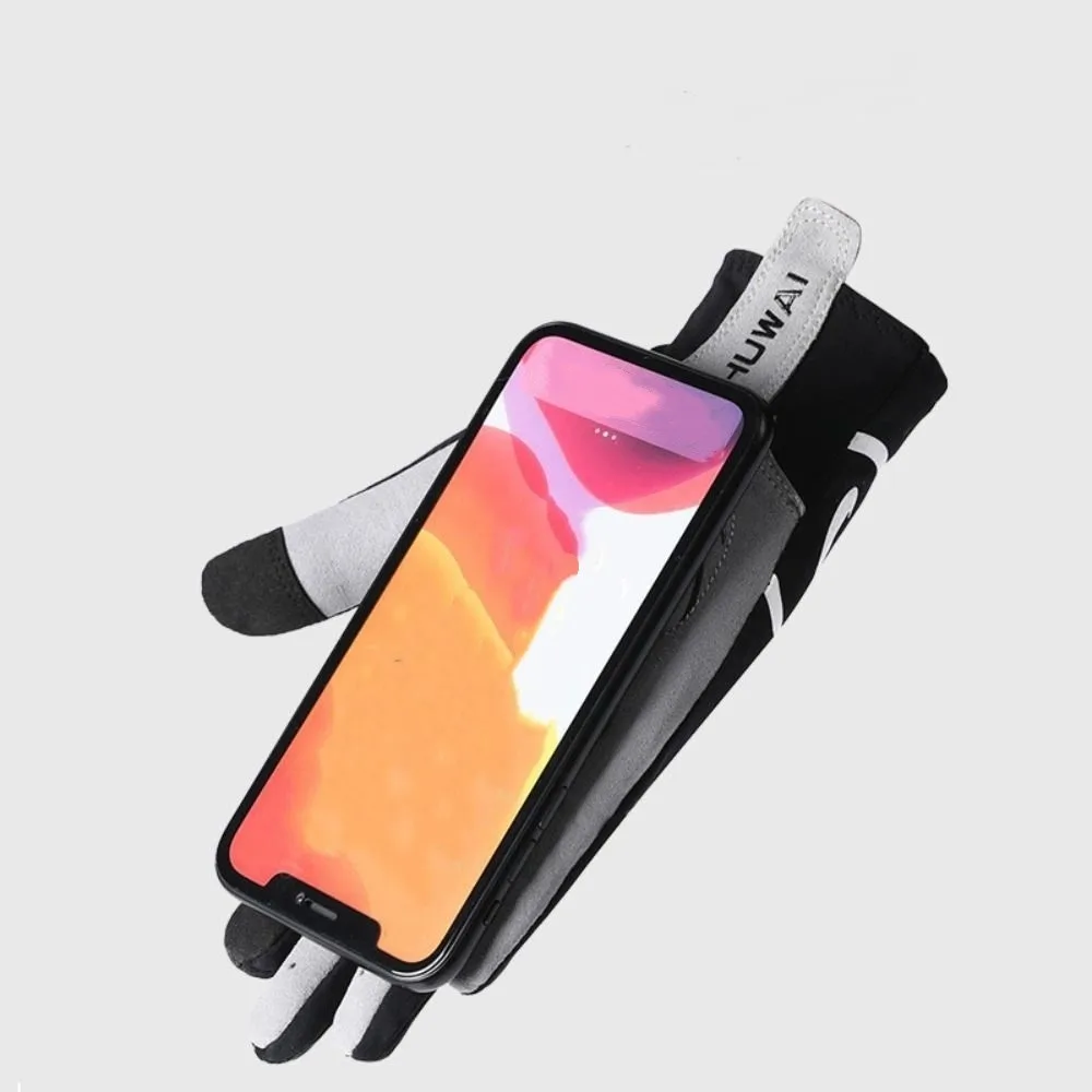 Skin Friendly Anti-slip Cycling Gloves Windproof Full Finger Sports Gloves Breathable Touch Screen Bicycle Mittens Riding