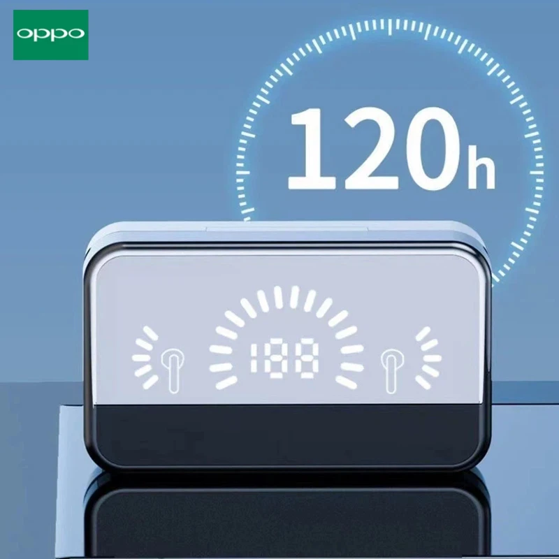 سماعات أذن بلوتوث VIVO S20 مرآة سماعة رأس ستيريو لاسلكية مع شاشة عرض رقمية تعمل باللمس سماعات أذن رياضية للعبة #1