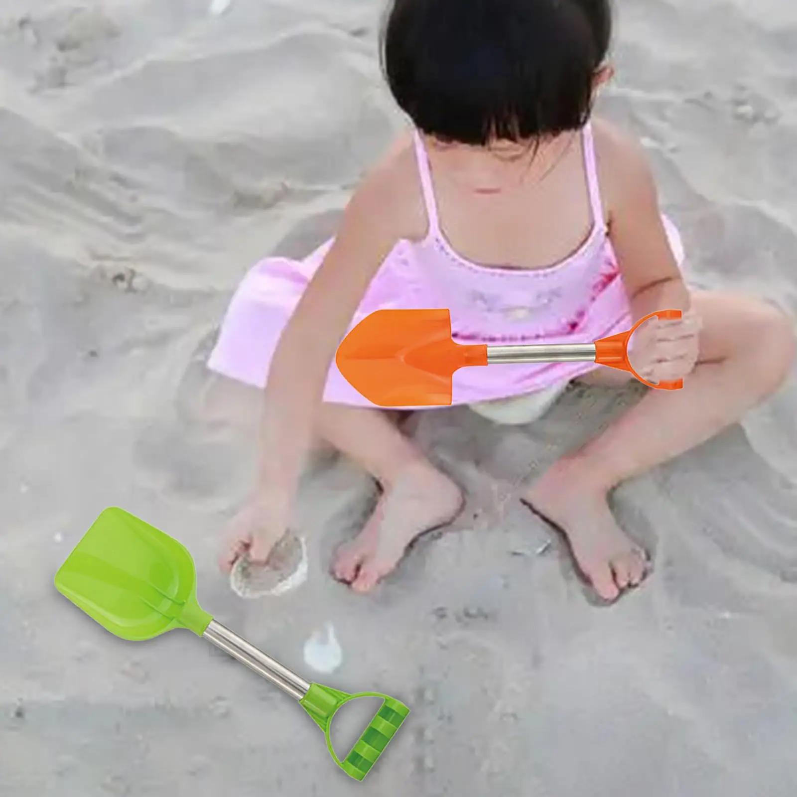 Giocattoli per pale da sabbia per esterni, giocattolo per pale da spiaggia, set di attrezzi da giardino giocattolo per ragazze, bambini, ragazzi, regalo per bambini