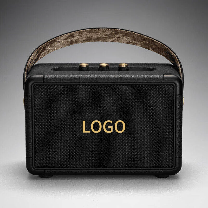 YYHC-portable Bluetooth speaker black wireless speaker subwoofer Portable audio outdoor