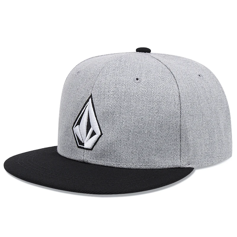 Moda unisex diamentowy haft kapelusz czapka baseballowa prosta klamra czapka typu snapback odkryty męski regulowany kapelusz kowbojski słońce