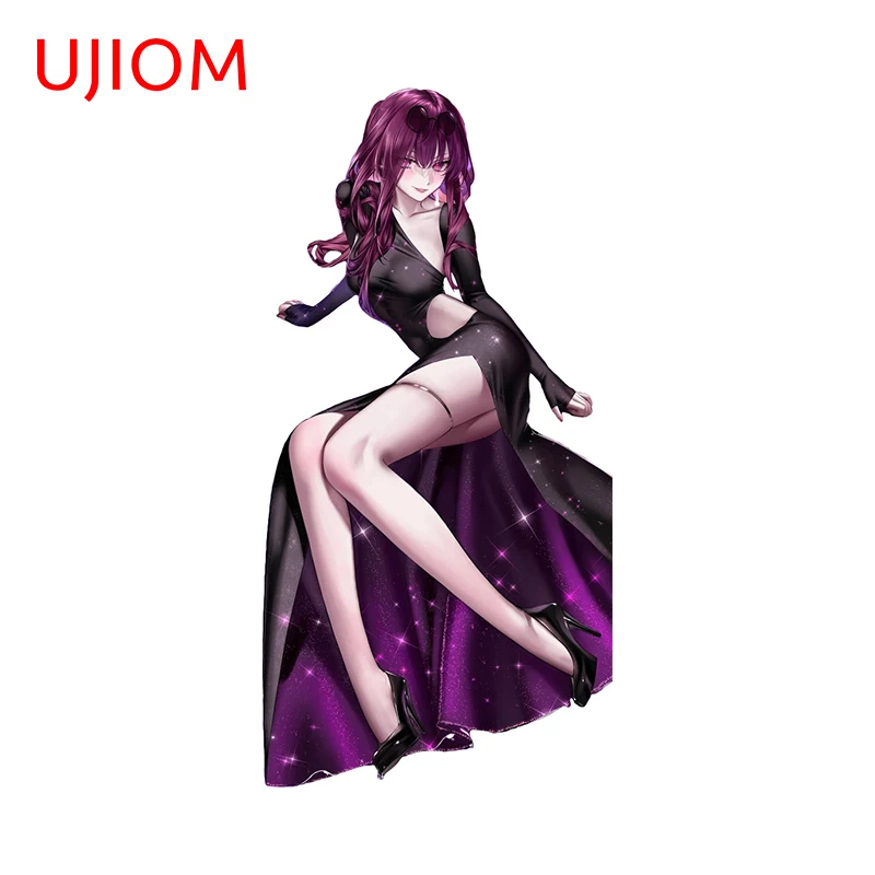 UJIOM 13cm X 6.5cm NSFW Kafka Honkai Star Rail Wall Stickers Seductive Girl Wallpapers Chambre Decals Nice Home Decoration