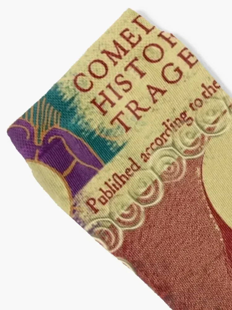 Shakespeare Tudor Flower Power Socks set happy designer brand Stockings Socks For Girls Men's