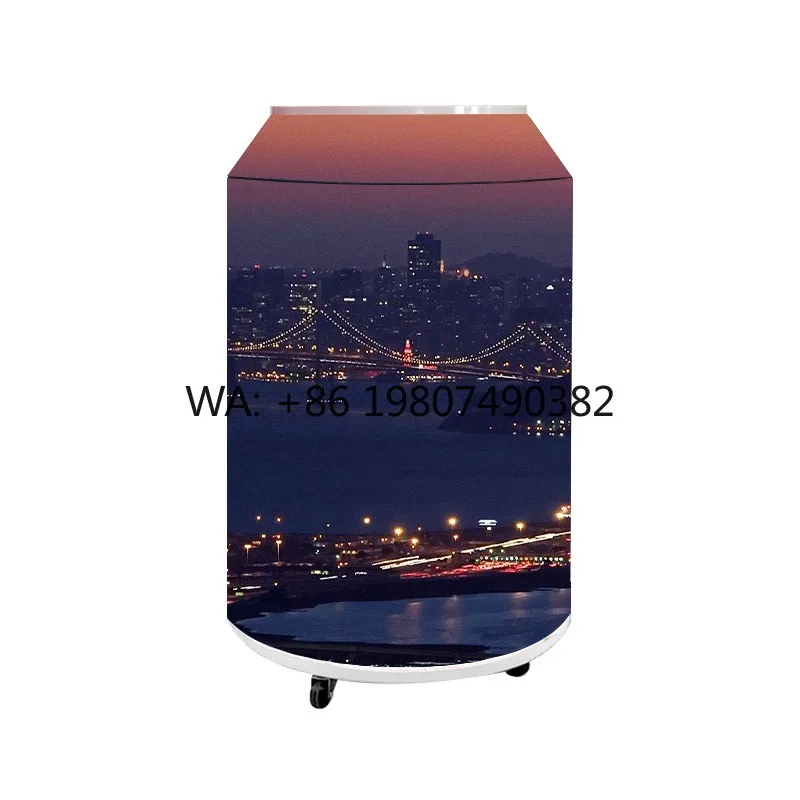 High Resolution Full Color Can Bottle Shaped LED Screen Creative Indoor Advertising Display For Commercial Public Venues