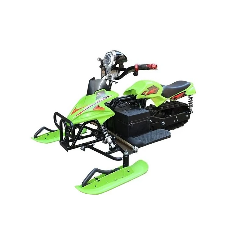 Manufacturer wholesale ski ski resort entertainment equipment snowmobile double electric snowmobile