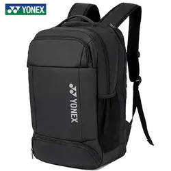 Yonex-Bolso de hombro para bádminton, mochila para raqueta de tenis de playa, resistente al agua, gran capacidad, accesorios de tenis