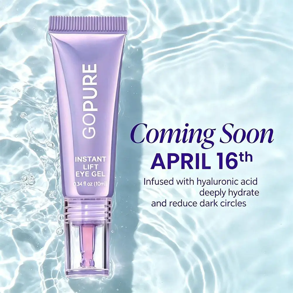 Instant Lift Eye Gel Under Eye Cream For Puffiness Moisturizing Tightening With Collagen Targeting Eye Cream Hydrating Skin Care