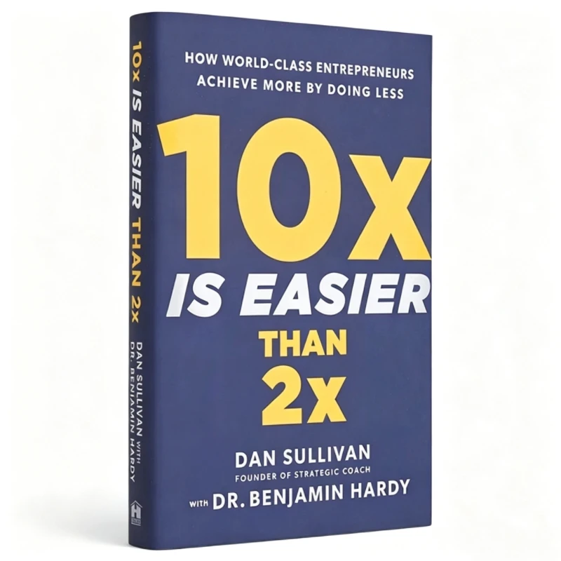 10x Is Easier Than 2x:The Counterintuitive System for Exponential Growth—Do Less Achieve More by Dan Sullivan&Dr. Benjamin Hardy view 6