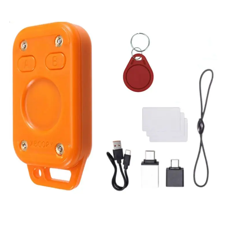 

【BRILLIANT 】Chameleon Ultra Duplicator Restart Chameleon V2.0 RFID Emulator 125Khz 13.56Mhz Reader 1UID Keychain+ 3CUID White Ca