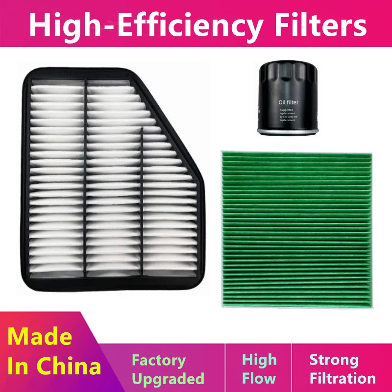 

3pcs/Filter Set For Faw Hong Qi Hongqi H7/Oil, Air Nacelle Filter/Auto Parts