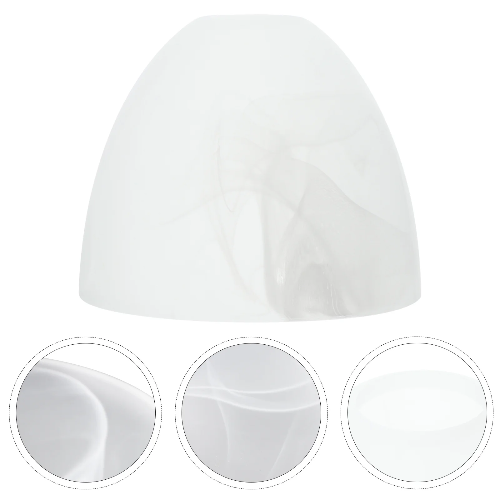 

Европейский стеклянный абажур, элегантный прочный потолочный светильник, художественное диффузное освещение для дома, стеклянный абажур