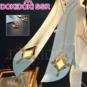 TERSEDIA Permainan Kostum Cosplay Lumine Traveler Dampak Genshin【S-2XL】 6 lumine penjualan terbaik genshin impact - №