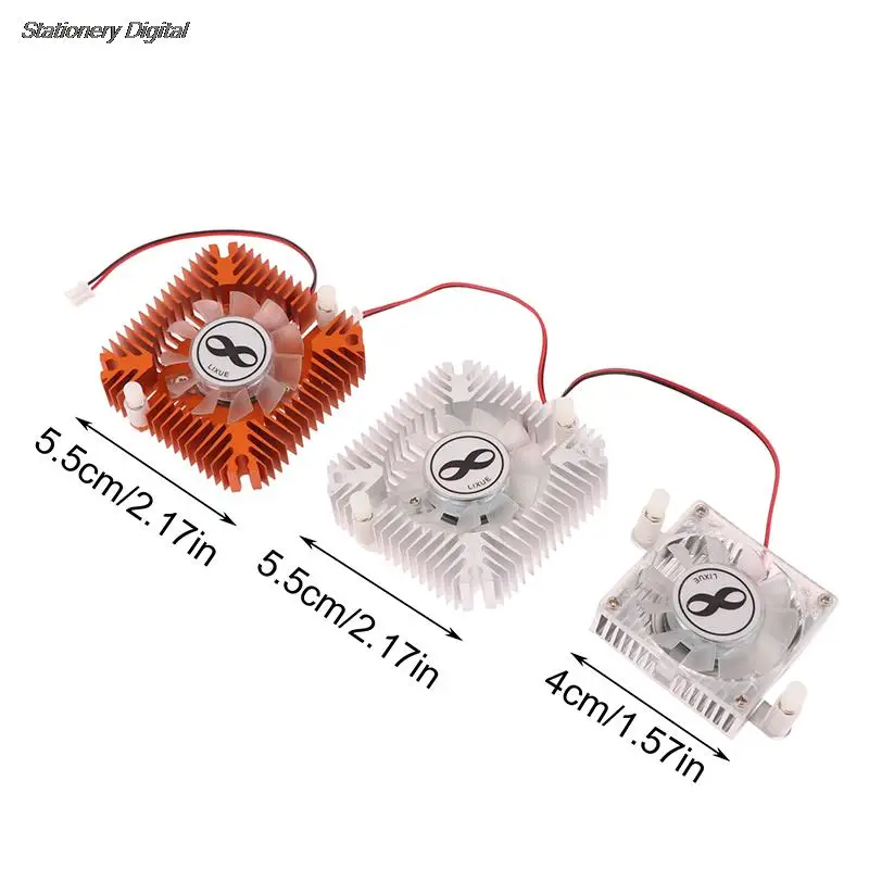 1Pc 45/55mm 12V PC Computer Laptop CPU VGA Video Card Cooler Cooling Fan Heatsink Ball Graphics Card Fan Accessories