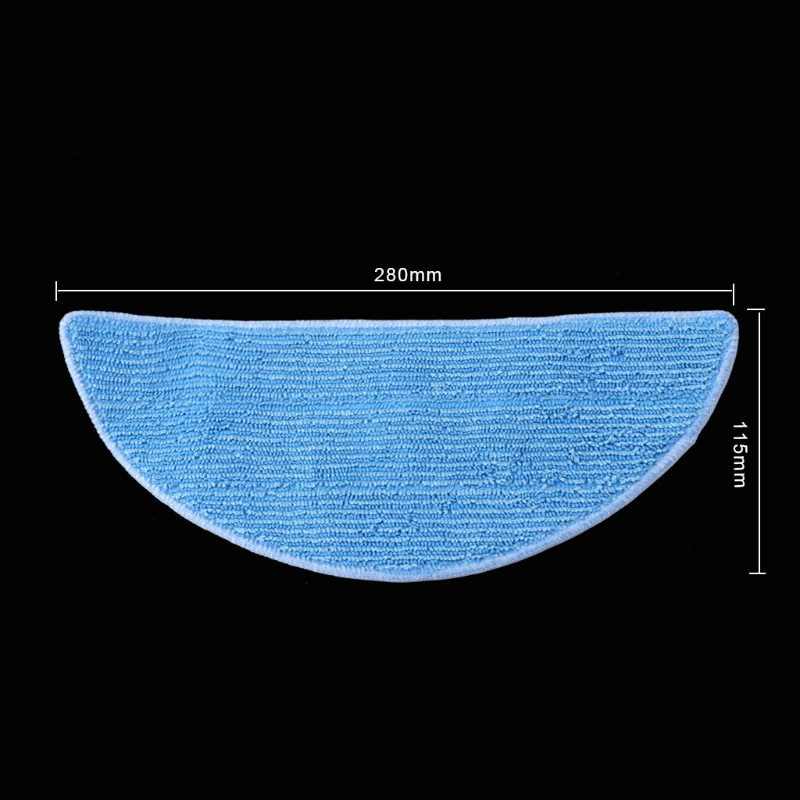 وسادة تنظيف قماشية من الألياف الدقيقة قابلة للغسل عالميًا لتنظيف الروبوت