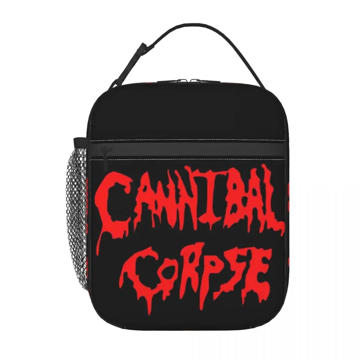 Cannibal Corpse Death Metal Band Insulated Lunch Bag for Women Children Portable Food Boxes Thermal Lunch Box Tote