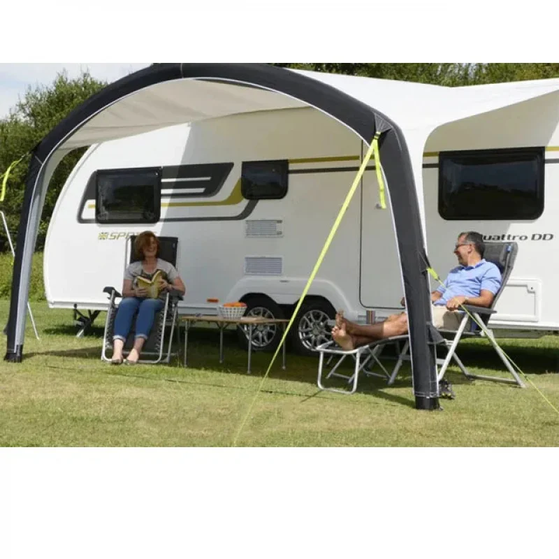 

Hot sale in factory! Sliding Movable Stand Homey Drainage Large Van Tent RV Awning Caravan