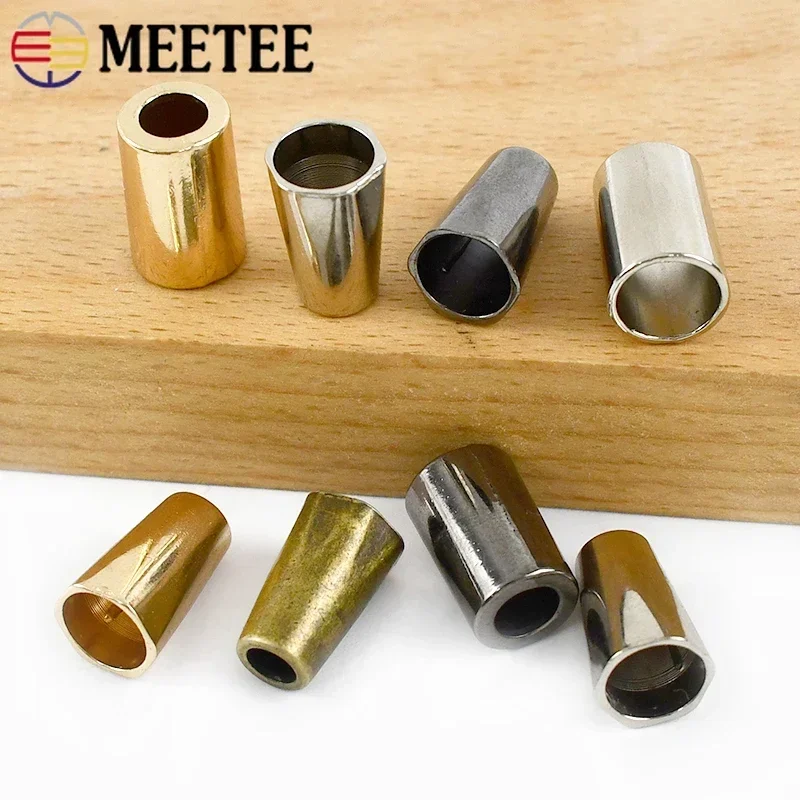 30Pcs Meetee Metal Stopper Buckle Hat Rope End Clip Jacket Strap Decoration Cord Lock Trouser Drawstring Button Sewing Accessory