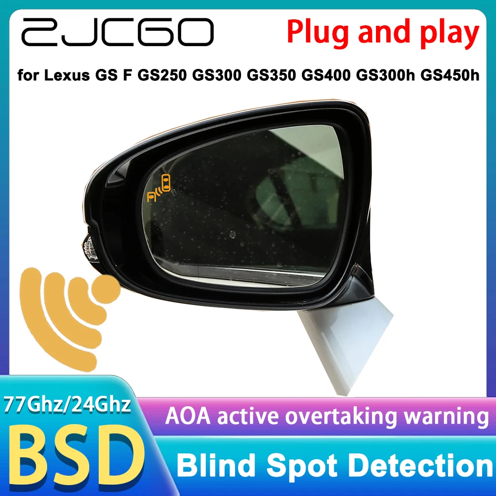 for Lexus GS F GS250 GS300 GS350 GS400 GS300h GS450h 2006-2020 Blind Spot Monitor Information Assist Detection BSM BLIS System