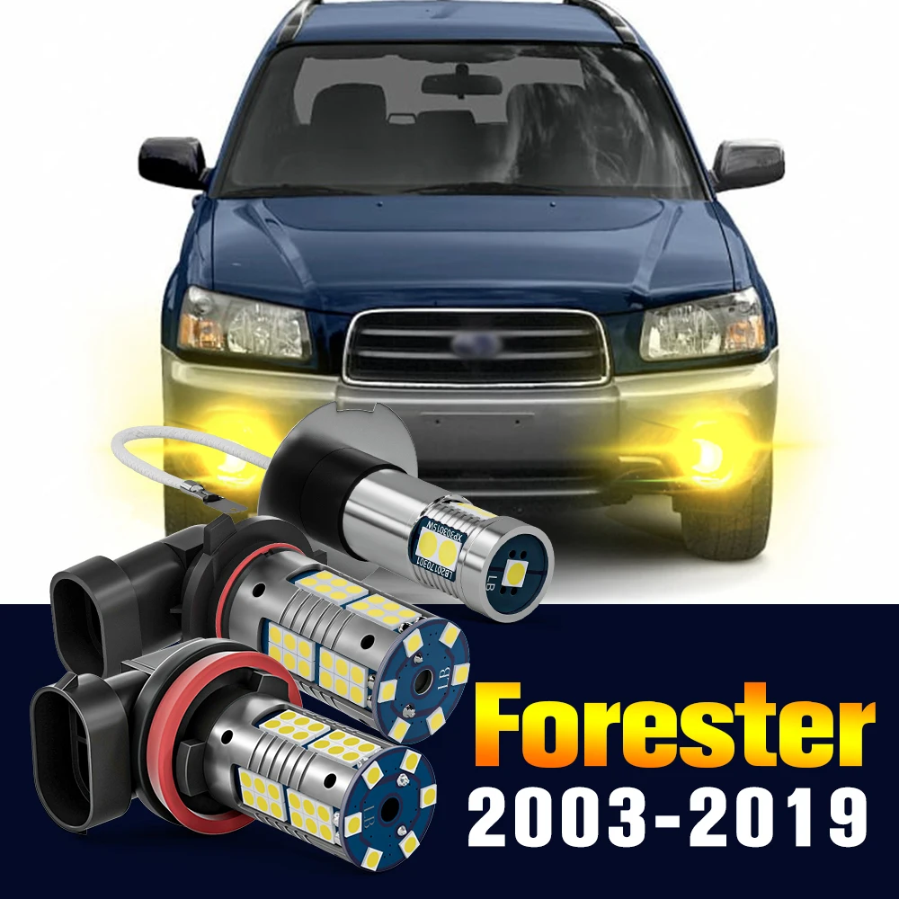 

2 шт. светодиодные противотуманные фары для Subaru Forester SG SH SJ SK 2003-2019 2010 2011 2012 2013 2014 2015 2016 2017 2018 аксессуары