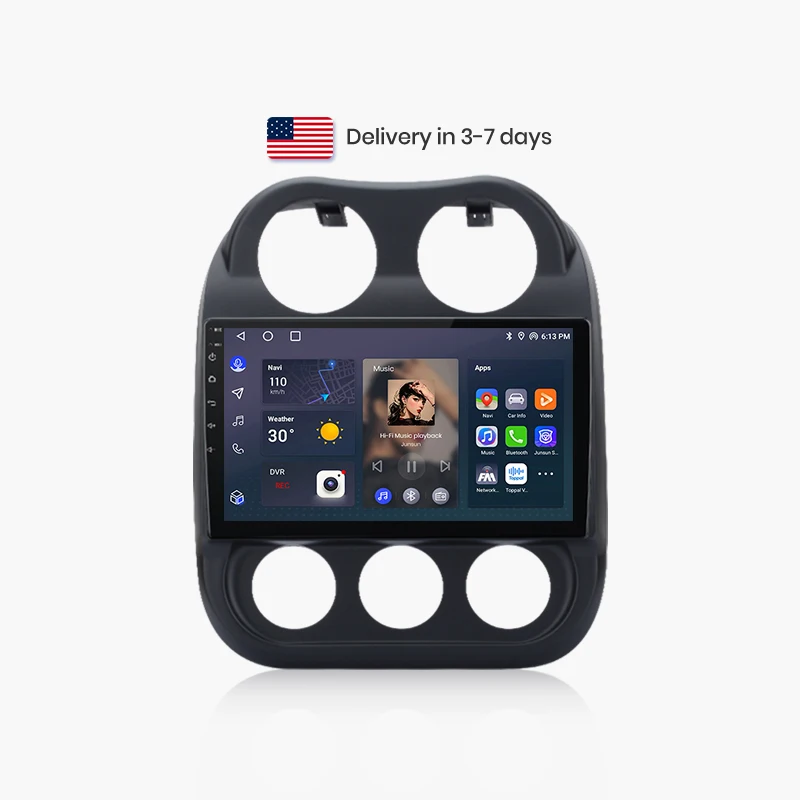 US Stock Junsun Car Multimedia For JEEP Compass Patriot 2010-2016 Android Auto Radio GPS Navigation For JEEP Compass Patriot