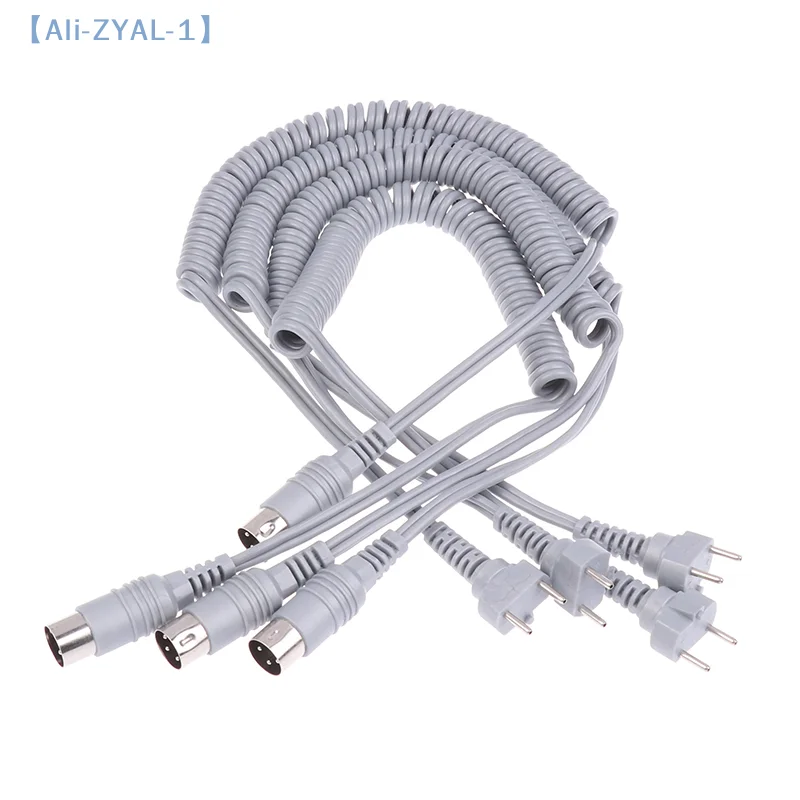 【ZYAL-1】1.5M Grey 3-pin 9mm For Strong 210 204 90 105L 102L Nail Handle Power Cable Electric Manicure Drill Spring Wire