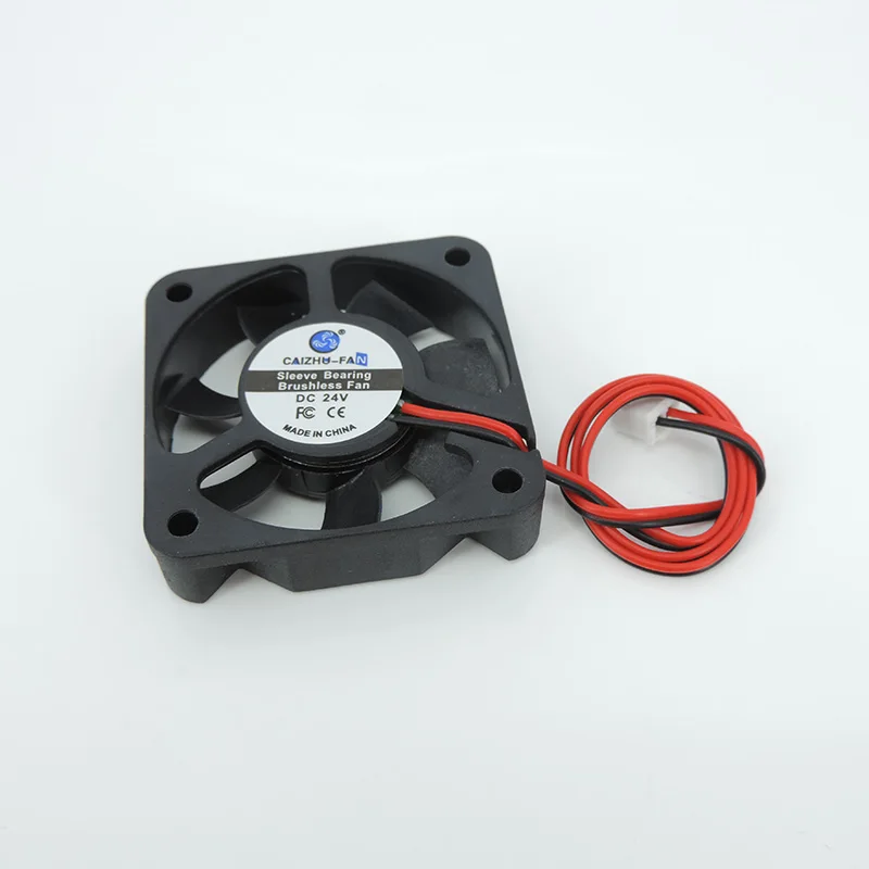 DC 5010 5V/12V/24V Computer CPU Cooler Mini Ventola di raffreddamento 50MM Piccola ventola di scarico per stampante 3D 2 pin 50x50x10mm W1