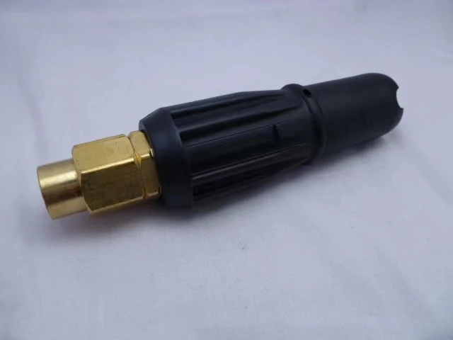 

Fixed fan-shaped foam nozzle for shared car washing machine All copper foamer Self-service car wash spray foam nozzle