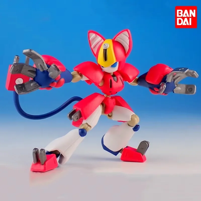 Bandai śliczna figurka Gashapon zabawki seria Medarot super ruchoma zmontowany Model z pcv ozdoba na biurko zabawki prezent dla dzieci