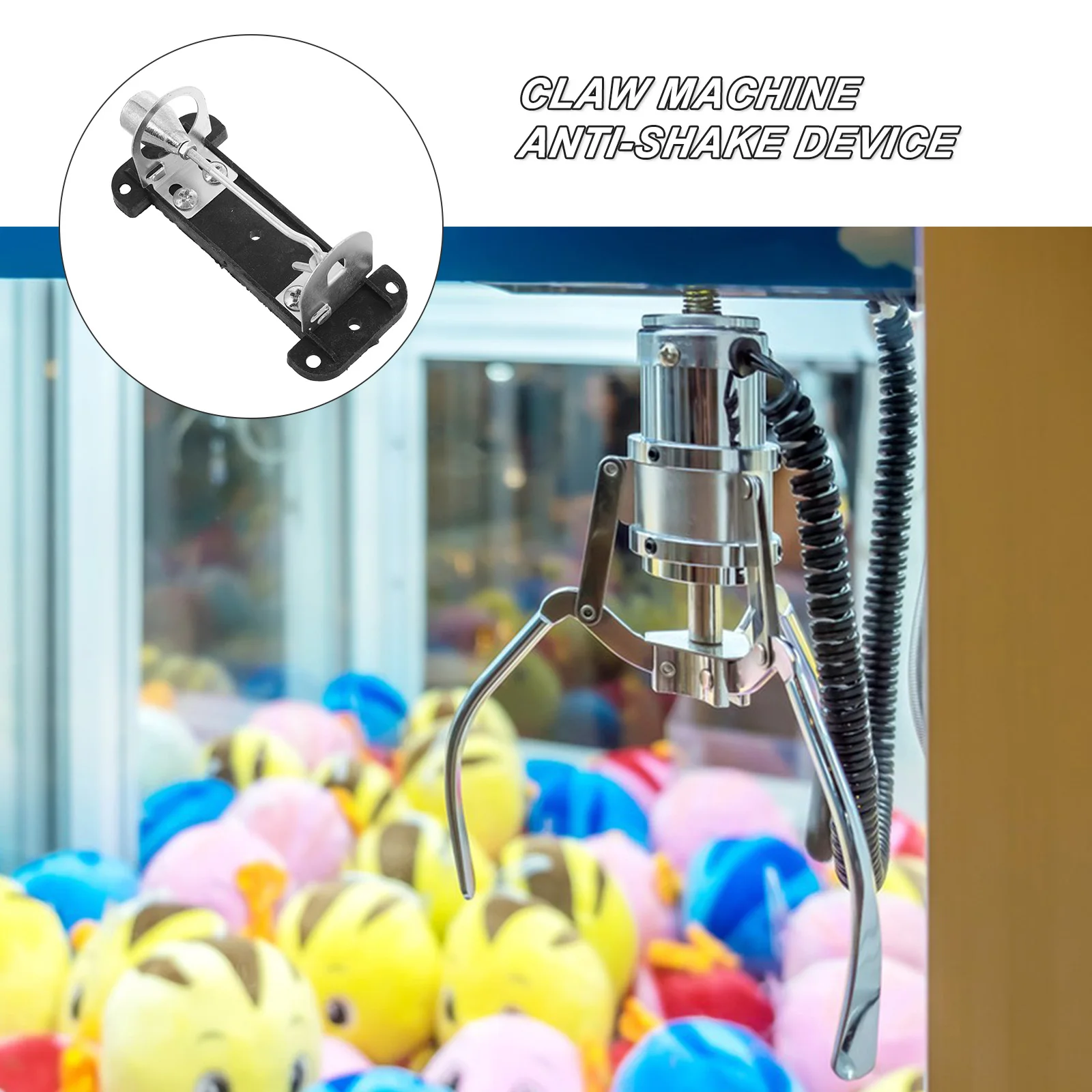 Claw Machine Kids Toy Refill Metal Ball Vending Game Anti Shake Device High Compatibility Enhanced Comfort