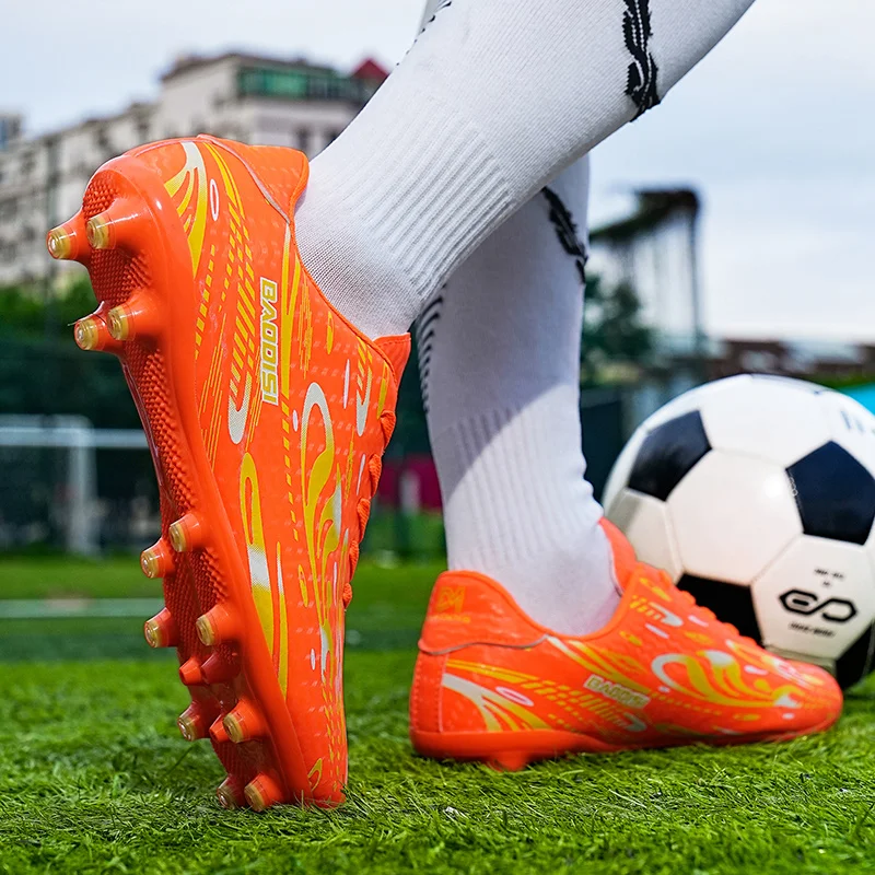 

Kids Soccer Shoes Men Original Football Shoes Indoor Professional Football Field Boots Society Cleats TF/AG Sneaker Non Slip