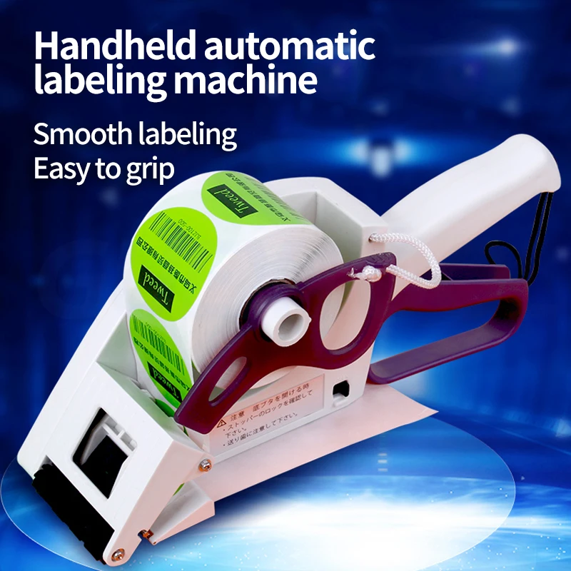 Handheld Labeling Machine Bottle Fruit Labeling Machine Flat Labeling Machine Automatic Labeling Machine Round Bottle